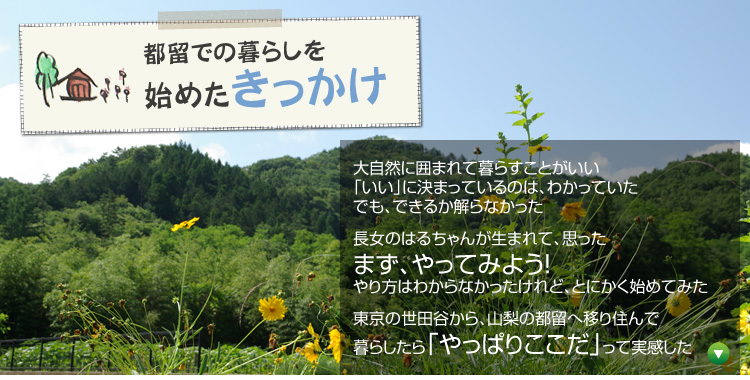 �s���ł̕�炵���n�߂����������F�厩�R�Ɉ͂܂�ĕ�炷���Ƃ����� �u�����v�Ɍ��܂��Ă���̂́A�킩���Ă��� �ł��A�ł��邩����Ȃ����� �����̂͂邿��񂪐��܂�āA�v���� �܂��A����Ă݂悤�I �����͂킩��Ȃ���������ǁA�Ƃɂ����n�߂Ă݂� 
�����̐��c�J����A�R���̓s���ֈڂ�Z��ŕ�炵����u����ς肱�����v���Ď�������