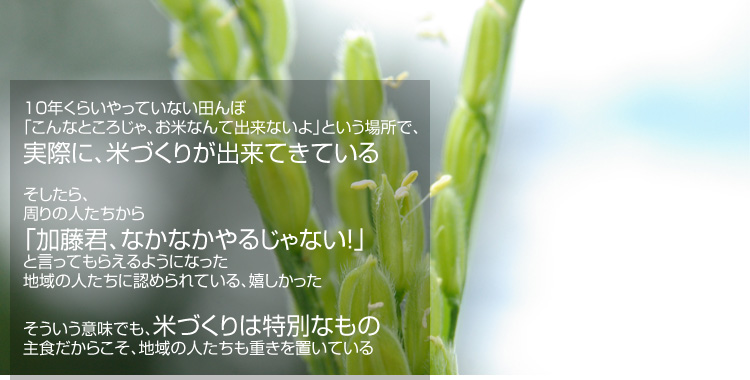 10�N���炢����Ă��Ȃ��c��ځu����ȂƂ��낶��A���ĂȂ�ďo���Ȃ���v�Ƃ����ꏊ�ŁA���ۂɁA�ĂÂ��肪�o���Ă��Ă��� ��������A����̐l��������u�����N�A�Ȃ��Ȃ���邶��Ȃ��I�v�ƌ����Ă��炦��悤�ɂȂ��� �n��̐l�����ɔF�߂��Ă���A���������� ���������Ӗ��ł��A�ĂÂ���͓��ʂȂ��� ��H�����炱���A�n��̐l�������d����u���Ă���