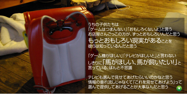 �����̎q�������́u�Q�[���͂܂�Ȃ��v�u�������낭�Ȃ���v�ƌ��� ���X�����񂲂����̕����A�����Ƃ������낢�񂾂Ǝv�� �����Ƃ������낢���������邱�Ƃ�ނ�͒m���Ă���񂾂Ǝv���u�Q�[���@���ق����v�u�e���r���ق����Ɓv�ƌ���Ȃ�
������Ɂu�n���ق����A�n�����������I�v�ƌ����Ă���A�ق�ƕs�v�c �e���r���I��Ō����Ă������炢���̂��ȂƎv�� ���̐��ꗬ������Ȃ��āu����������Ă����悤�v����
�I��Œ񋟂��Ă����邱�Ƃ��厖�Ȃ񂾂Ǝv��